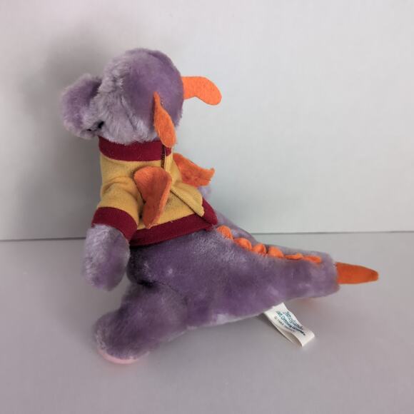 Vintage 1982 Figment Walt Disney Plush Purple Dragon Journey Into Imagination - Picture 6 of 11